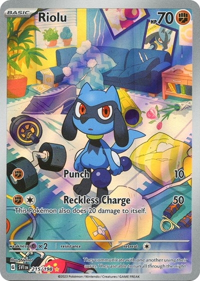 Riolu - 215/198 (Illustration Rare) [SVI-215-IR]