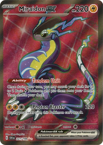 Miraidon ex - 227/198 (Ultra Rare) [SVI-227-UR]