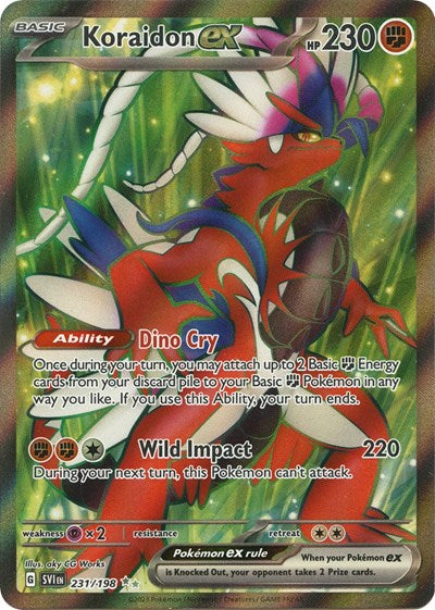 Koraidon ex - 231/198 (Ultra Rare) [SVI-231-UR]