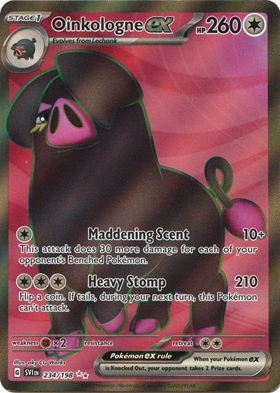 Oinkologne ex - 234/198 (Ultra Rare) [SVI-234-UR]