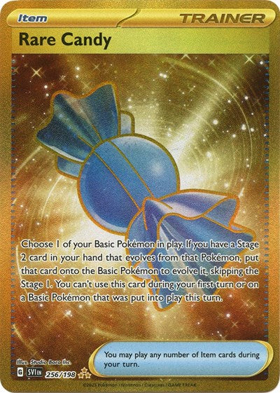 Rare Candy - 256/198 (Hyper Rare) [SVI-256-HYR]