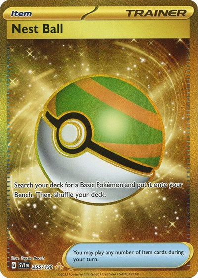 Nest Ball - 255/198 (Hyper Rare) [SVI-255-HYR]