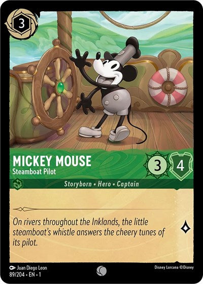 Mickey Mouse - Steamboat Pilot [TFC-89]