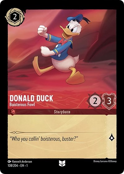 Donald Duck - Boisterous Fowl [TFC-108]