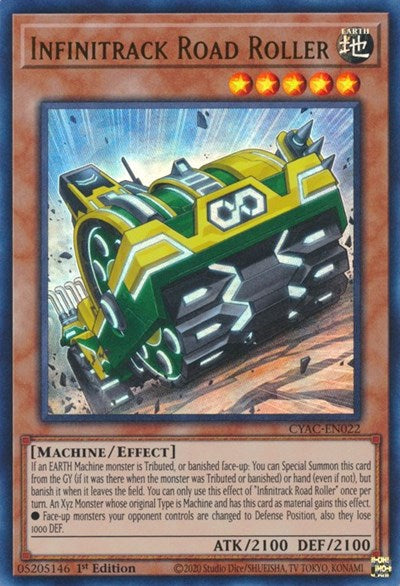 Infinitrack Road Roller (Ultra Rare) [CYAC-EN022-UR]