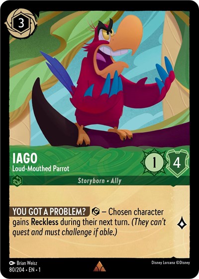 Iago - Loud-Mouthed Parrot [TFC-80]