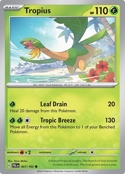 Tropius - 007/193 (Common) [PAL-007-C]