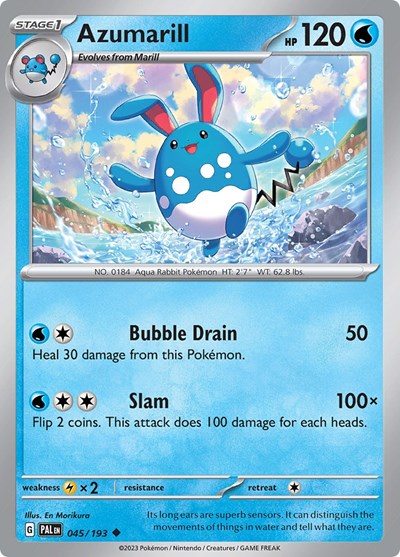 Azumarill - 045/193 (Uncommon) [PAL-045-U]