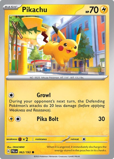 Pikachu - 062/193 (Common) [PAL-062-C]