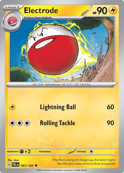 Electrode - 067/193 (Uncommon) [PAL-067-U]