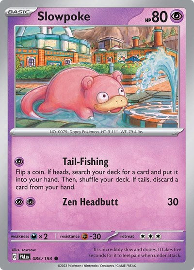 Slowpoke - 085/193 (Common) [PAL-085-C]