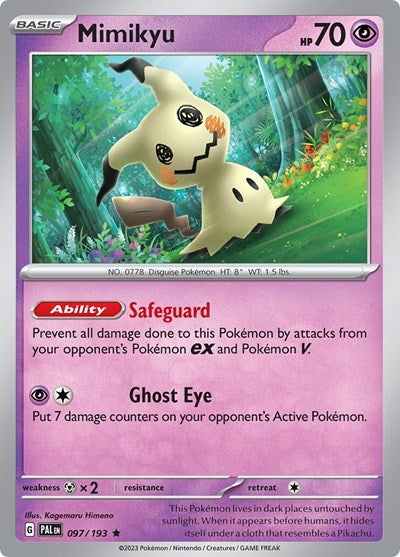 Mimikyu - 097/193 (Rare) [PAL-097-R]