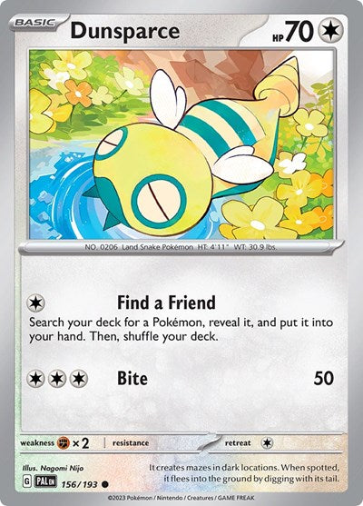 Dunsparce - 156/193 (Common) [PAL-156-C]