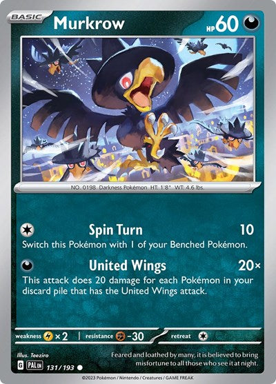 Murkrow - 131/193 (Common) [PAL-131-C]