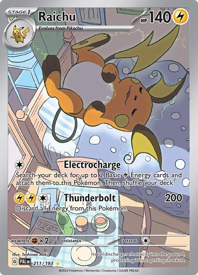 Raichu - 211/193 (Illustration Rare) [PAL-211-IR]