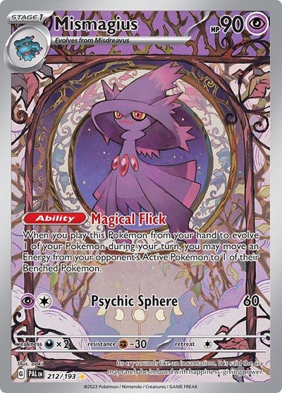 Mismagius - 212/193 (Illustration Rare) [PAL-212-IR]