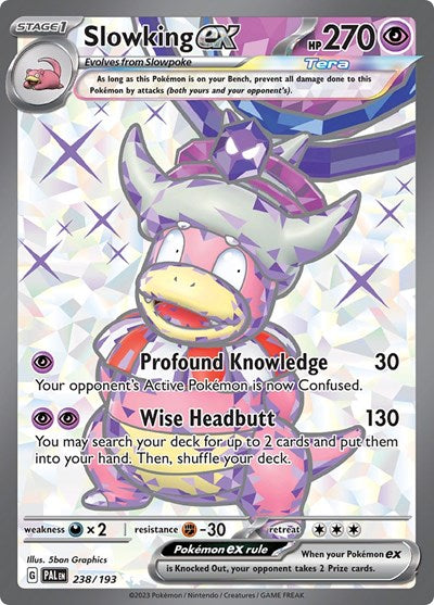 Slowking ex - 238/193 (Ultra Rare) [PAL-238-UR]