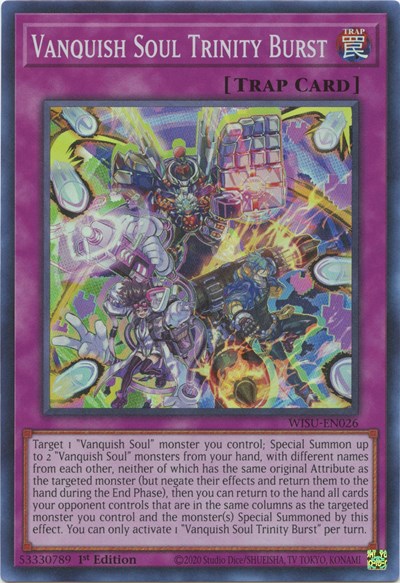 Vanquish Soul Trinity Burst (Super Rare) [WISU-EN026-SuR]