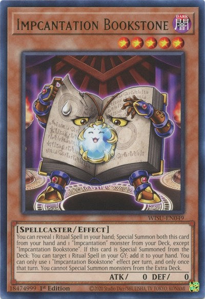 Impcantation Bookstone (Rare) [WISU-EN049-R]