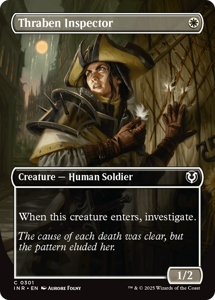 Thraben Inspector - Borderless - Full Art [INR-301]