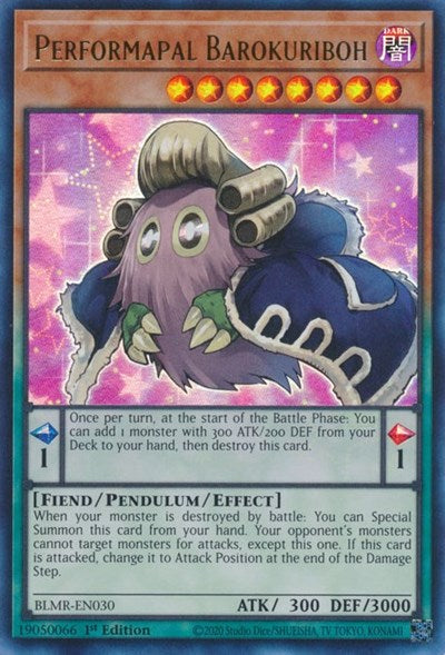 Performapal Barokuriboh (Ultra Rare) [BLMR-EN030-UR]