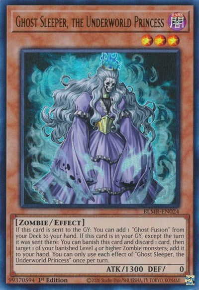 Ghost Sleeper, the Underworld Princess (Ultra Rare) [BLMR-EN024-UR]