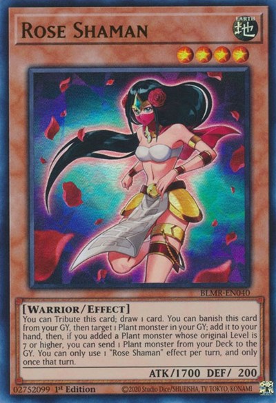 Rose Shaman (Ultra Rare) [BLMR-EN040-UR]