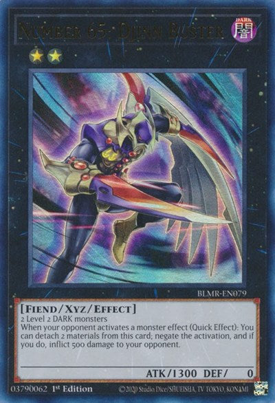 Number 65: Djinn Buster (Ultra Rare) [BLMR-EN079-UR]