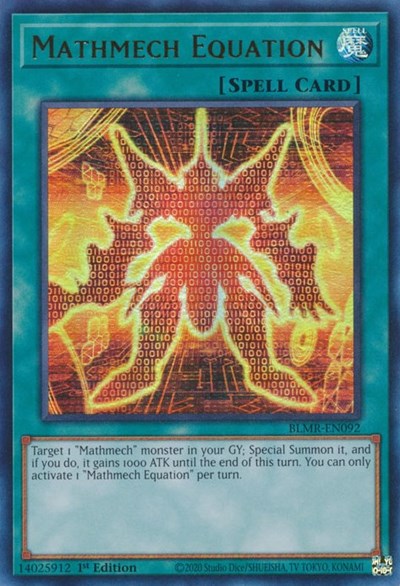 Mathmech Equation (Ultra Rare) [BLMR-EN092-UR]