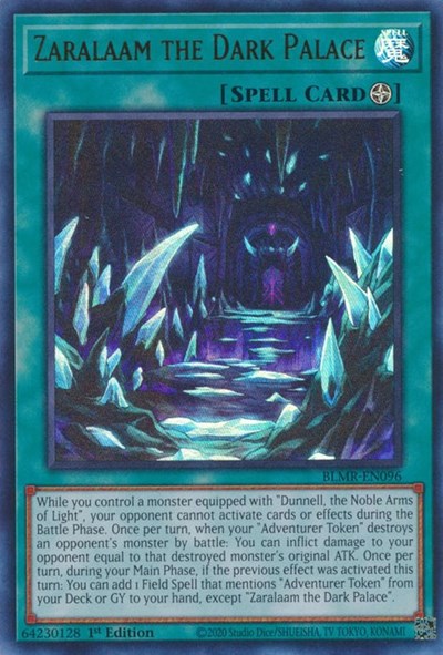 Zaralaam the Dark Palace (Ultra Rare) [BLMR-EN096-UR]