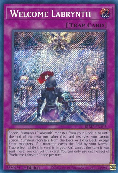 Welcome Labrynth (Secret Rare) [BLMR-EN102-SeR]