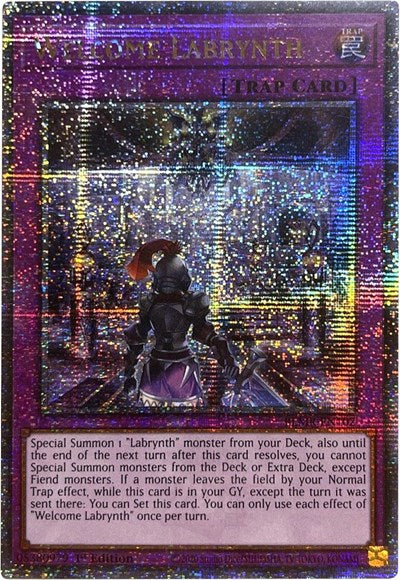 Welcome Labrynth (Quarter Century Secret Rare) [BLMR-EN102-QCSR]