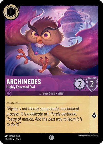 Archimedes - Highly Educated Owl [TFC-36]