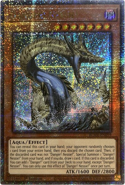 Danger! Nessie! (Quarter Century Secret Rare) [BLMR-EN059-QCSR]