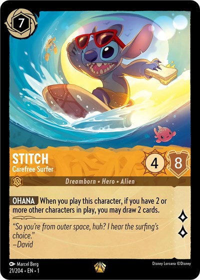Stitch - Carefree Surfer [TFC-21]