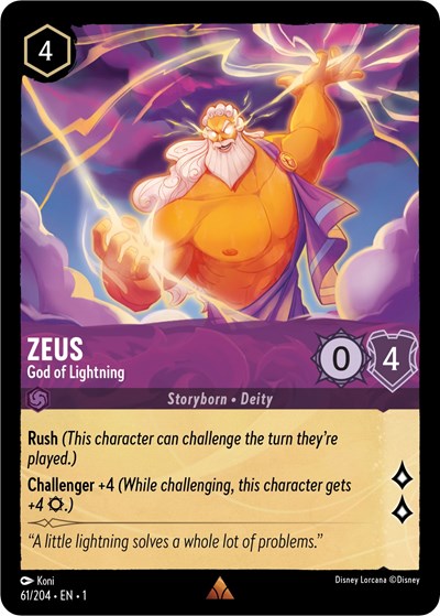 Zeus - God of Lightning [TFC-61]