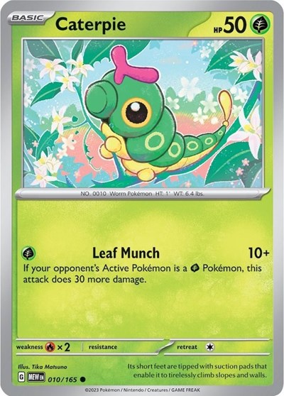 Caterpie - 010/165 (Common) [MEW-010-C]