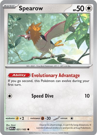 Spearow - 021/165 (Common) [MEW-021-C]