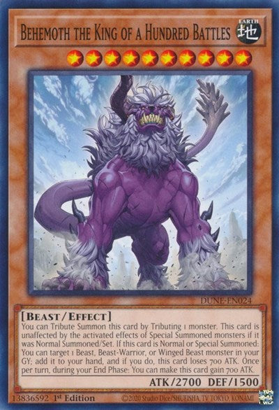 Behemoth the King of a Hundred Battles (Common) [DUNE-EN024-C]