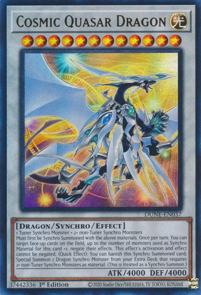 Cosmic Quasar Dragon (Ultra Rare) [DUNE-EN037-UR]