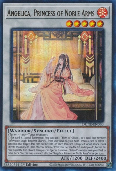 Angelica, Princess of Noble Arms (Ultra Rare) [DUNE-EN040-UR]