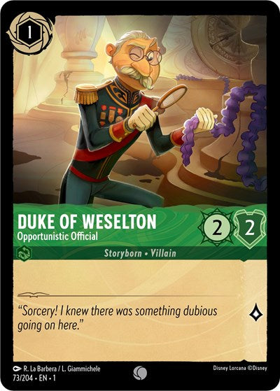 Duke Of Weselton - Opportunistic Official [TFC-73]