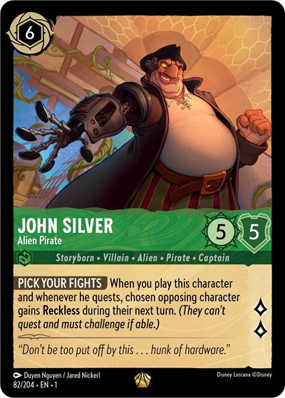 John Silver - Alien Pirate [TFC-82]