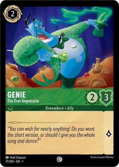 Genie - The Ever Impressive [TFC-77]