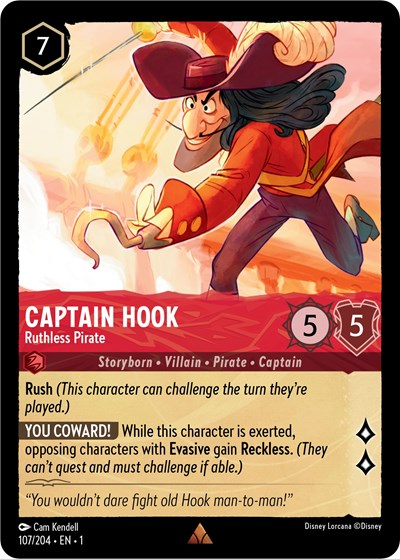 Captain Hook - Ruthless Pirate [TFC-107]