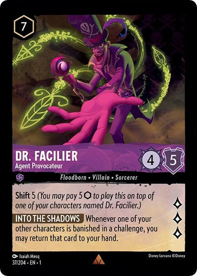Dr. Facilier - Agent Provocateur [TFC-37]