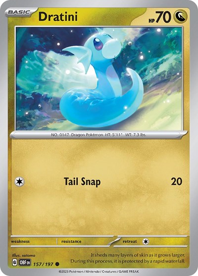 Dratini - 157/197 (Common) [OBF-157-C]