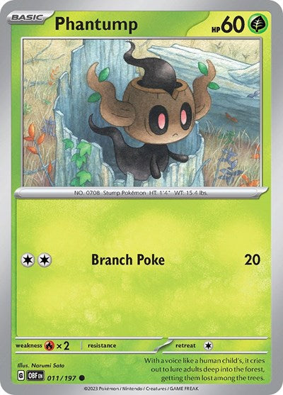 Phantump - 011/197 (Common) [OBF-011-C]