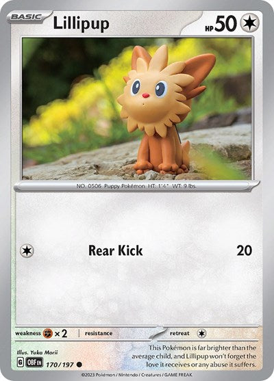 Lillipup - 170/197 (Common) [OBF-170-C]