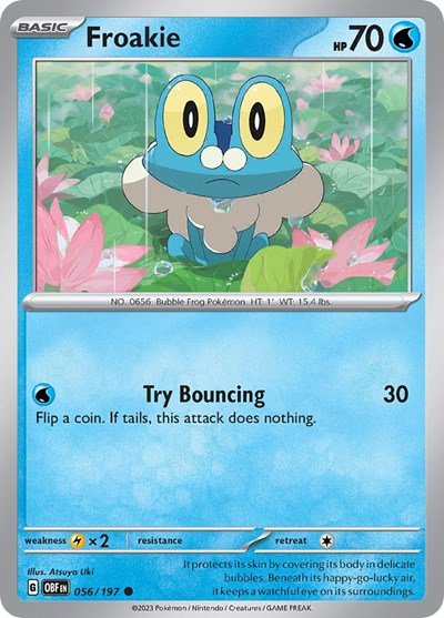 Froakie - 056/197 (Common) [OBF-056-C]